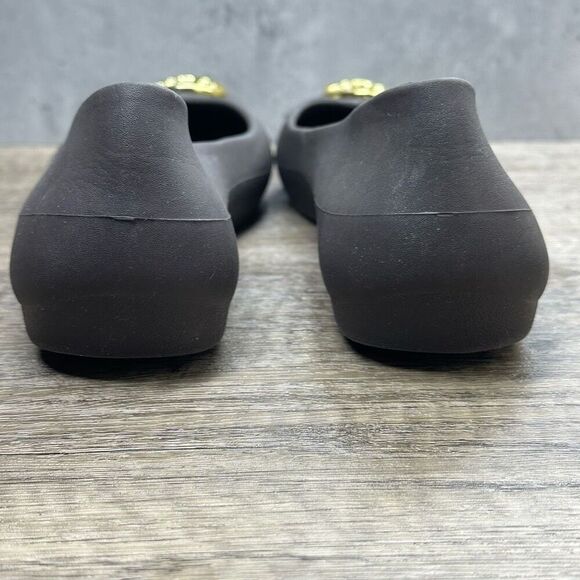 Crocs~Women’s~”Gianna” Medallion Disc Brown Slip On Ballet Flats~Size 9 - Picture 5 of 10